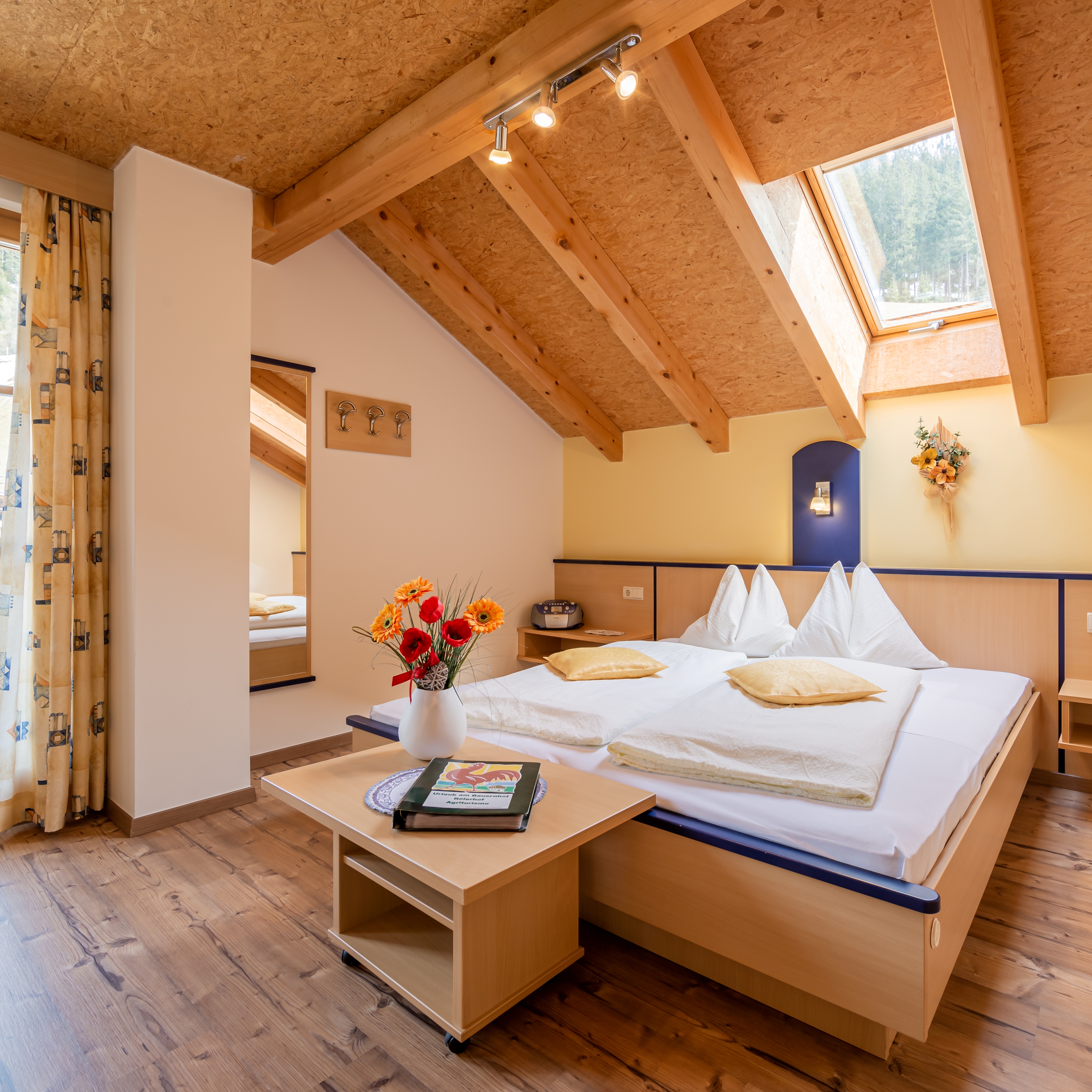 Schlafzimmer Appartement Alpenrose